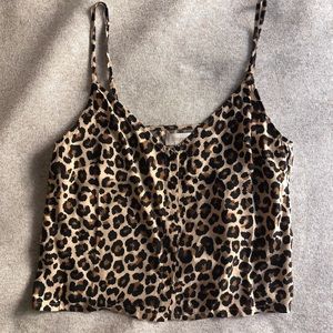 Brixton leopard print cami